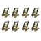 Tie 4 Safe 2" Short Handle Ratchet Buckle Tow Dolly Truck Trailer Flatbed Car Hauler, 8PK RB02CK-52-8 - alternate 1